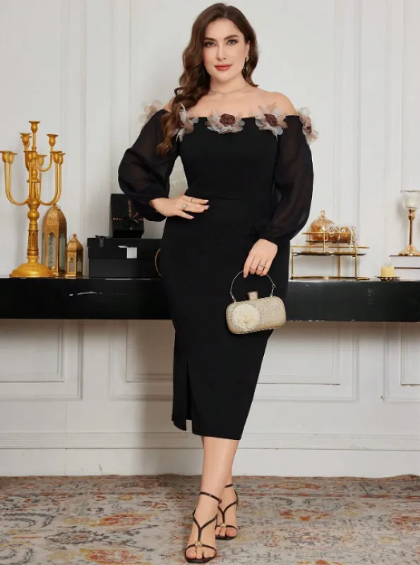 JUVIA FLORAL MIDI DRESS sold by hitheredarling