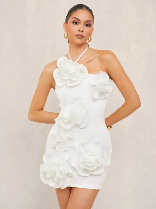 REVA FLORAL MINI DRESS sold by hitheredarling