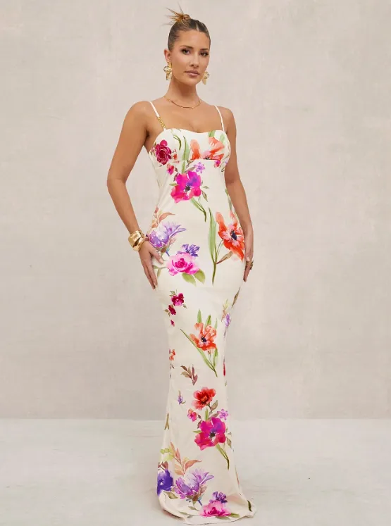 CHLOE FLORAL MAXI DRESS sold by hitheredarling product image thumbnail 4