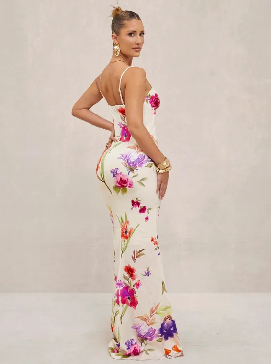 CHLOE FLORAL MAXI DRESS sold by hitheredarling product image thumbnail 2