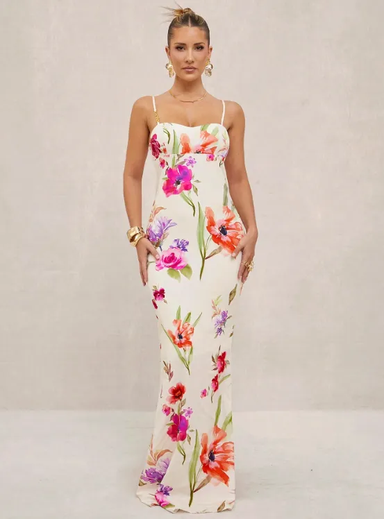 CHLOE FLORAL MAXI DRESS sold by hitheredarling product image thumbnail 3