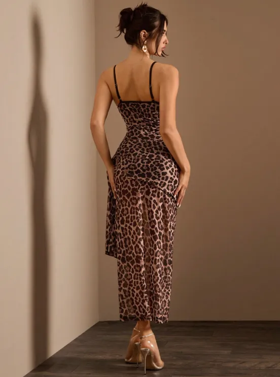 MISHRA LACE & LEOPARD DRESS sold by hitheredarling product image thumbnail 2