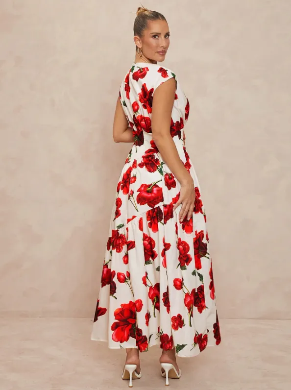 FIONNA FLORAL MAXI DRESS sold by hitheredarling product image thumbnail 4