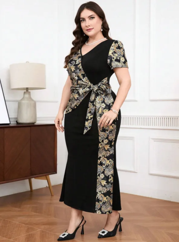 FELICIA WRAP MIDI DRESS sold by hitheredarling