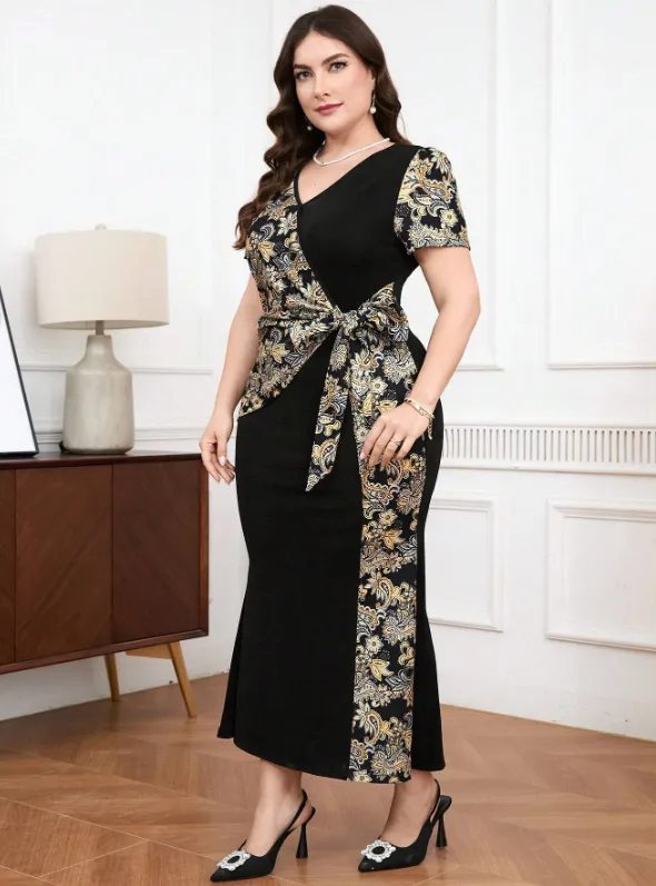 FELICIA WRAP MIDI DRESS sold by hitheredarling