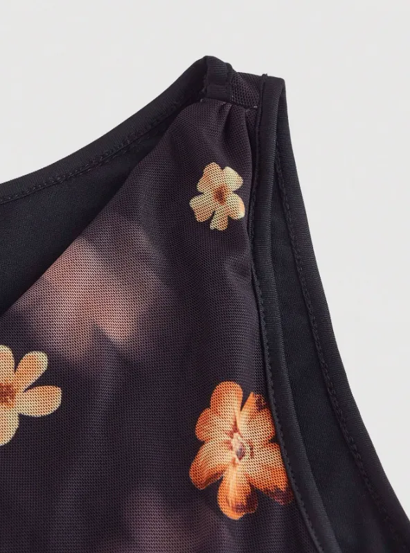 ZOE FLORAL MIDI DRESS sold by hitheredarling product image thumbnail 4