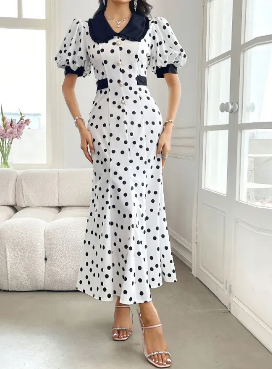 SUSIE PUFF SLEEVE DRESS sold by hitheredarling product image thumbnail 4