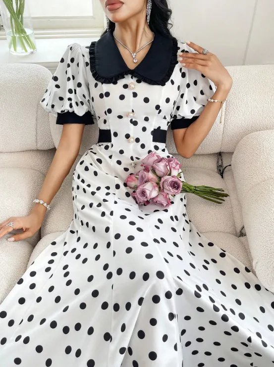 SUSIE PUFF SLEEVE DRESS sold by hitheredarling product image thumbnail 3