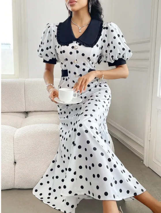 SUSIE PUFF SLEEVE DRESS sold by hitheredarling product image thumbnail 5