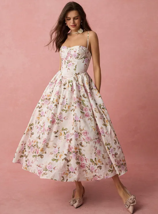 ROSIENNA FLORAL DRESS sold by hitheredarling product image thumbnail 5