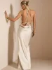 ALEENA SATIN MAXI DRESS sold by hitheredarling