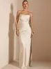 ALEENA SATIN MAXI DRESS sold by hitheredarling