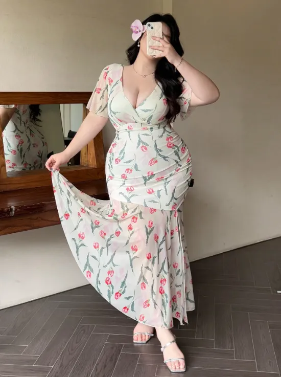 CARLOTTA TUPLI MAXI DRESS sold by hitheredarling