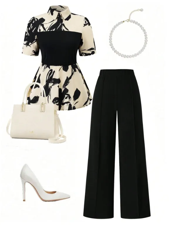 SAMARA FLORAL BLOUSE & PANT sold by hitheredarling