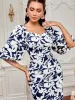 FREYA MIDI DRESS - FLORAL sold by hitheredarling