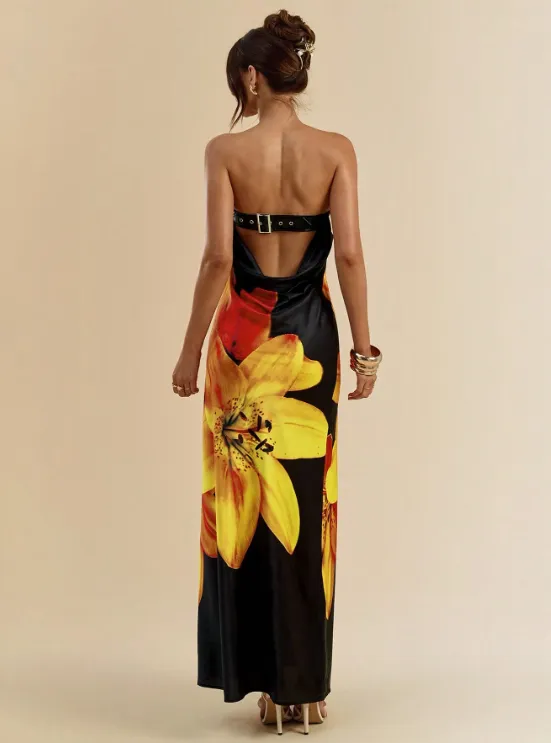 JENNIFER FLORAL MAXI DRESS sold by hitheredarling product image thumbnail 2