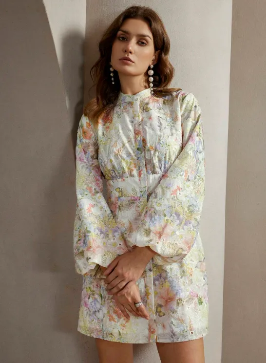 MAE FLORAL MINI DRESS sold by hitheredarling product image thumbnail 3