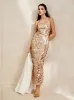 EMMA SEQUIN MAXI DRESS - GOLD sold by hitheredarling
