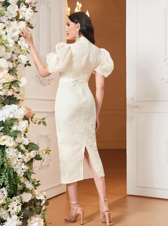 AVARA JACQUARD MIDI DRESS sold by hitheredarling product image thumbnail 3