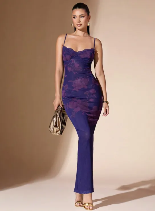 CASSIDY FLORAL MAXI DRESS sold by hitheredarling product image thumbnail 3