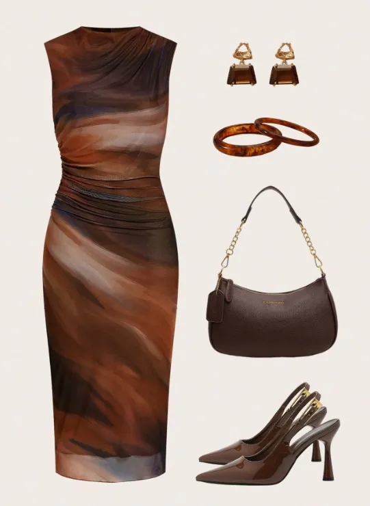 DREA PLEATED DRESS sold by hitheredarling