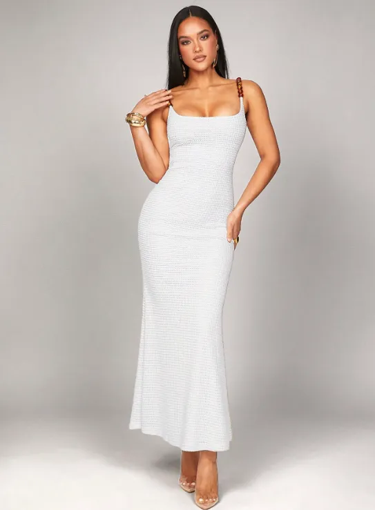 AZRIEL CROCHET MAXI DRESS sold by hitheredarling