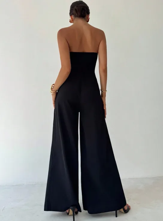 PIPER METAL BUTTON JUMPSUIT sold by hitheredarling product image thumbnail 3