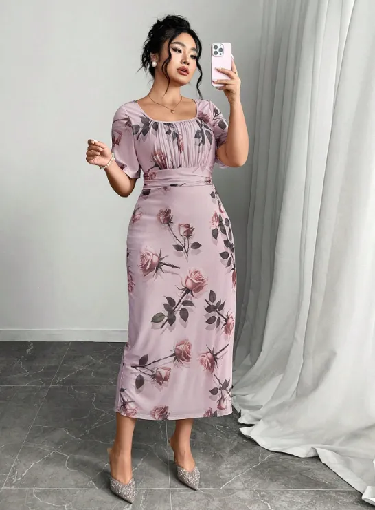 TEODORA FLORAL MAXI DRESS sold by hitheredarling