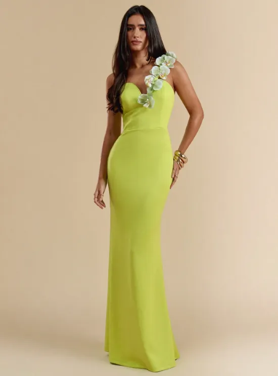 SOLIEL FLORAL ONE-SHOULDER DRESS sold by hitheredarling product image thumbnail 4