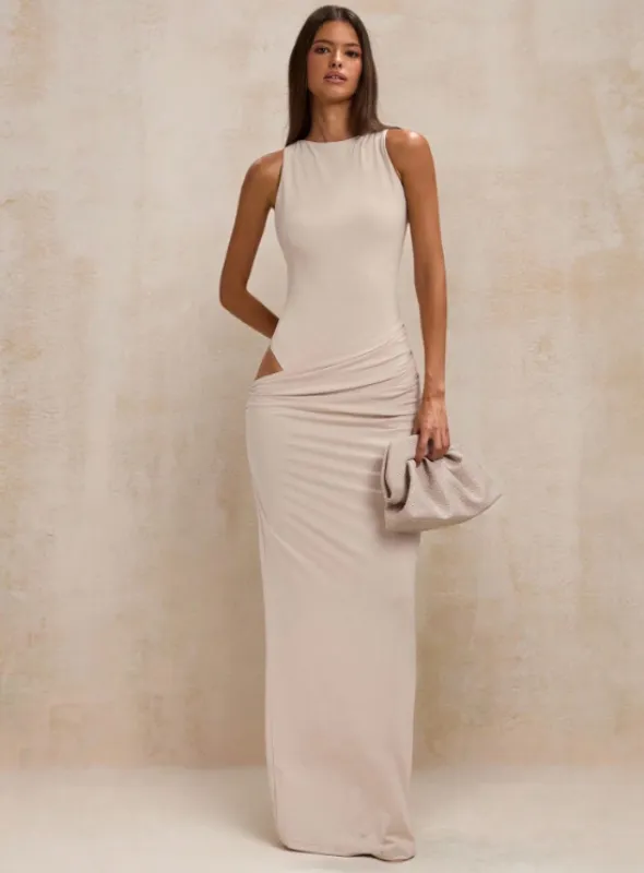AMY HOLLOW OUT MAXI DRESS sold by hitheredarling