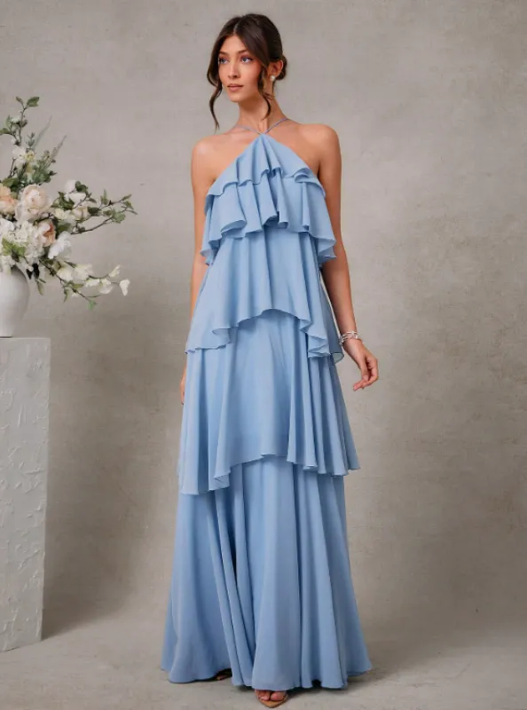 MONA CHIFFON MAXI DRESS sold by hitheredarling