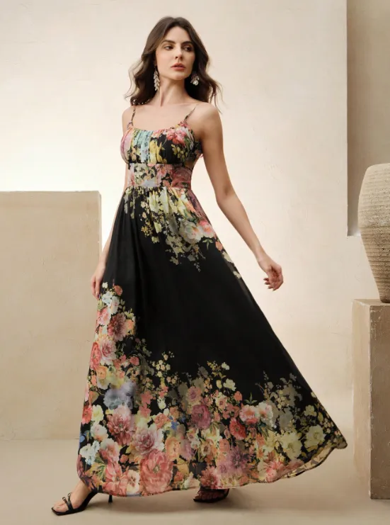 FANNIE FLORAL MAXI DRESS sold by hitheredarling product image thumbnail 5