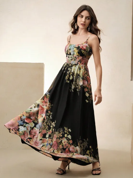 FANNIE FLORAL MAXI DRESS sold by hitheredarling product image thumbnail 4