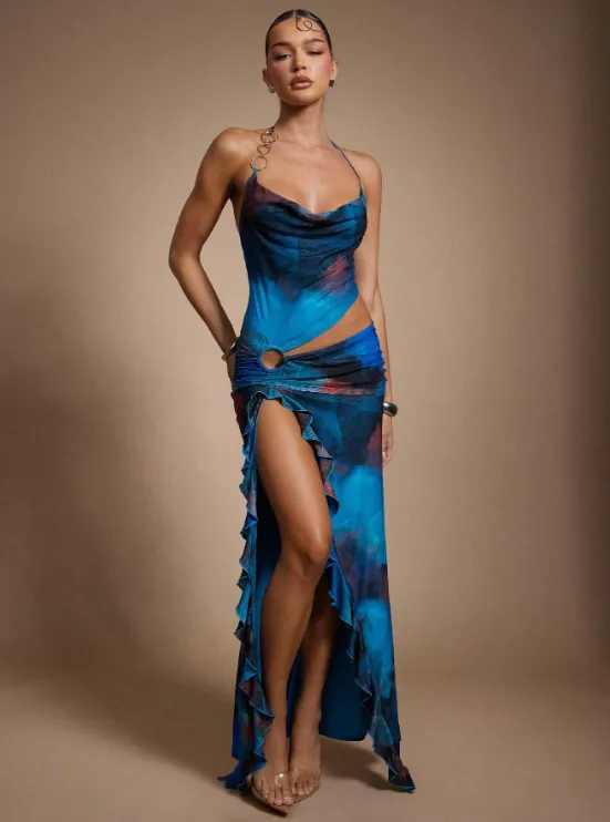 ELIRAH O-RINGS MAXI DRESS sold by hitheredarling product image thumbnail 3