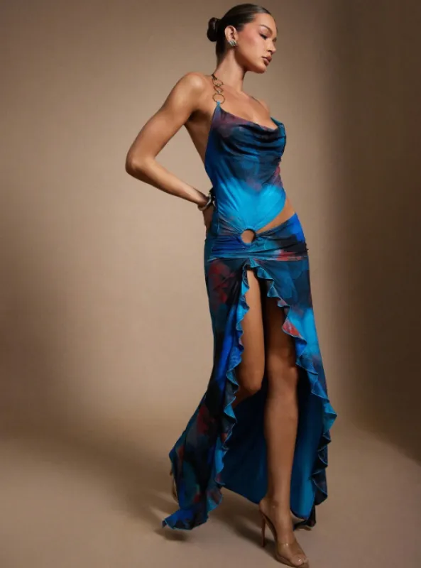 ELIRAH O-RINGS MAXI DRESS sold by hitheredarling