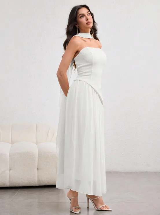 NINA ASYMMETRICAL FLOUNCE DRESS sold by hitheredarling product image thumbnail 2