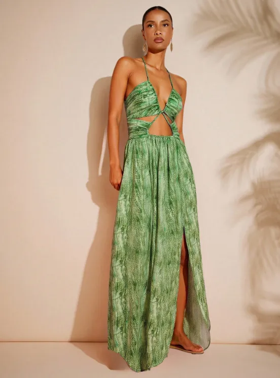 ZOE CHIFFON MAXI DRESS sold by hitheredarling