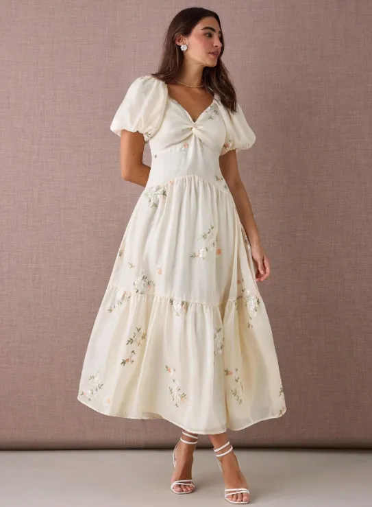 Amanda Romantic Floral Dress sold by hitheredarling product image thumbnail 3