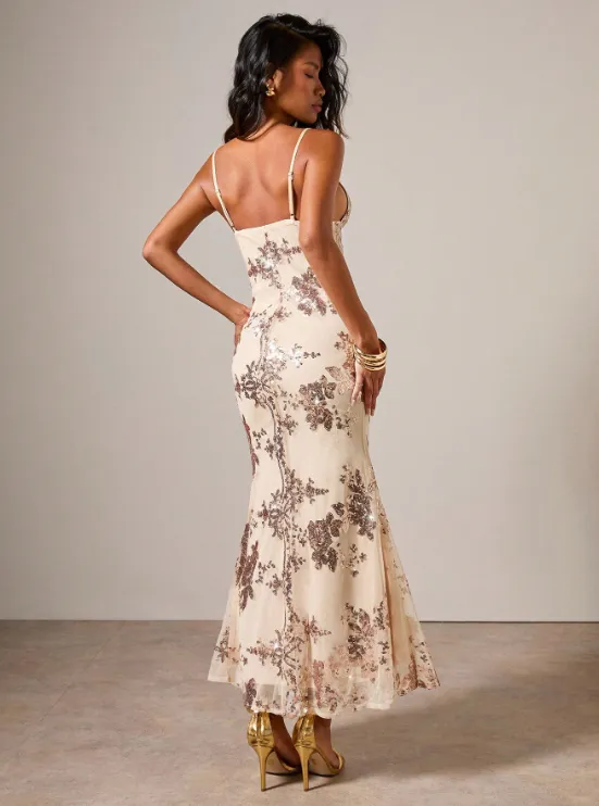 SOFIA SEQUIN MIDI DRESS sold by hitheredarling product image thumbnail 2