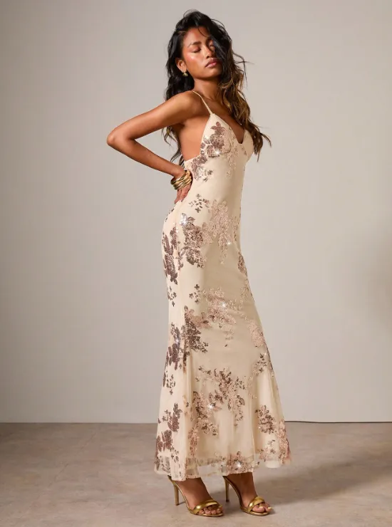 SOFIA SEQUIN MIDI DRESS sold by hitheredarling product image thumbnail 5