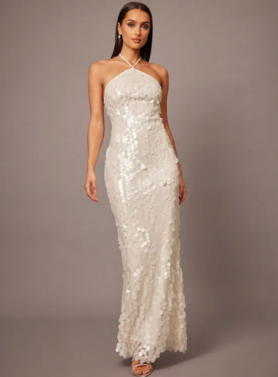 NADIJA SEQUIN MAXI DRESS sold by hitheredarling product image thumbnail 5