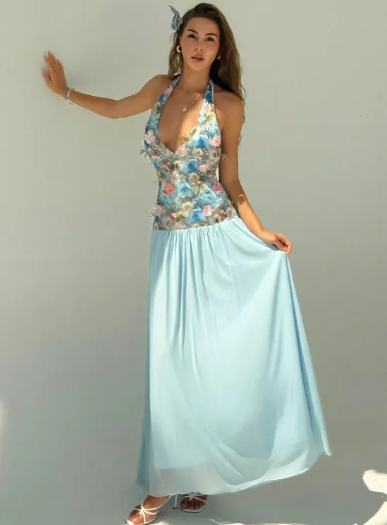 KIM FLORAL MAXI DRESS sold by hitheredarling product image thumbnail 4