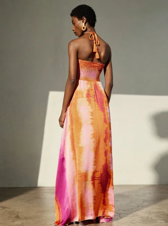 SARA CHIFFON TIE-DYE MAXI DRESS sold by hitheredarling product image thumbnail 2