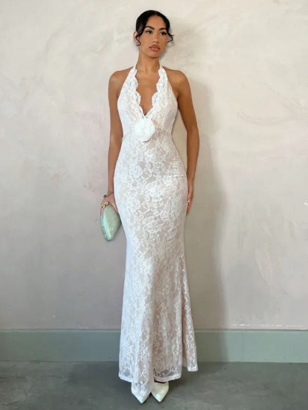 MARINA LACE MAXI DRESS sold by hitheredarling