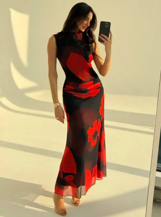 LEWIS FLORAL MAXI DRESS sold by hitheredarling product image thumbnail 4