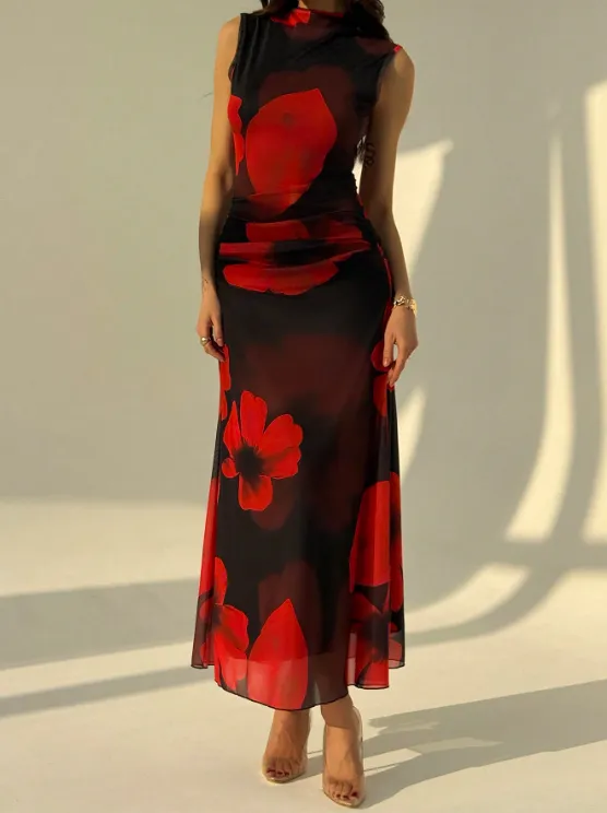 LEWIS FLORAL MAXI DRESS sold by hitheredarling product image thumbnail 5
