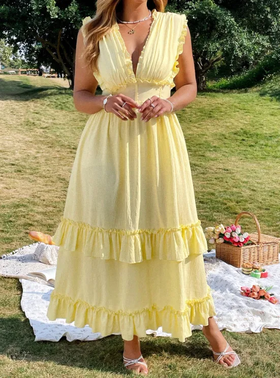 SOPHIA RUFFLE DRESS sold by hitheredarling product image thumbnail 2