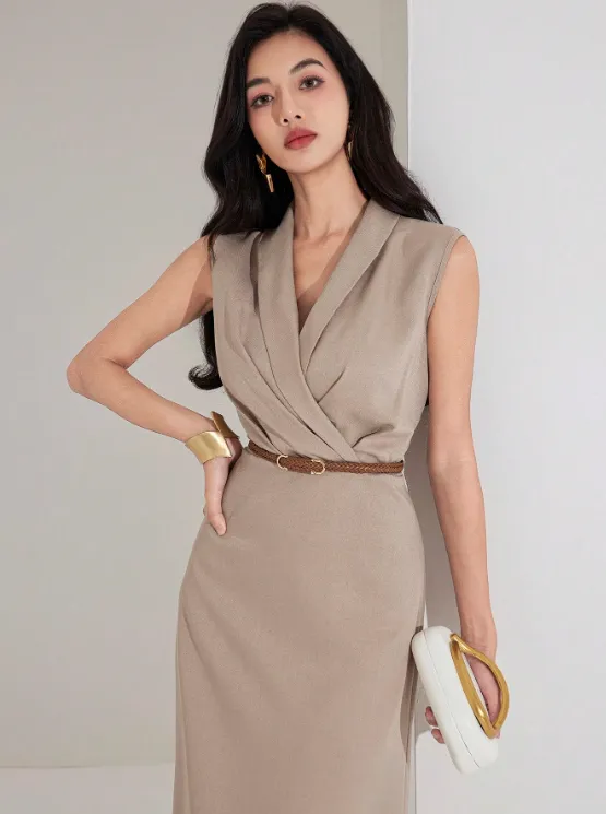 JUDY MIDI DRESS WITH BELT sold by hitheredarling product image thumbnail 4