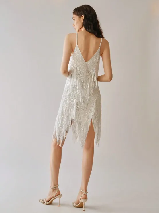 KYLIE TASSEL SEQUIN DRESS sold by hitheredarling product image thumbnail 2