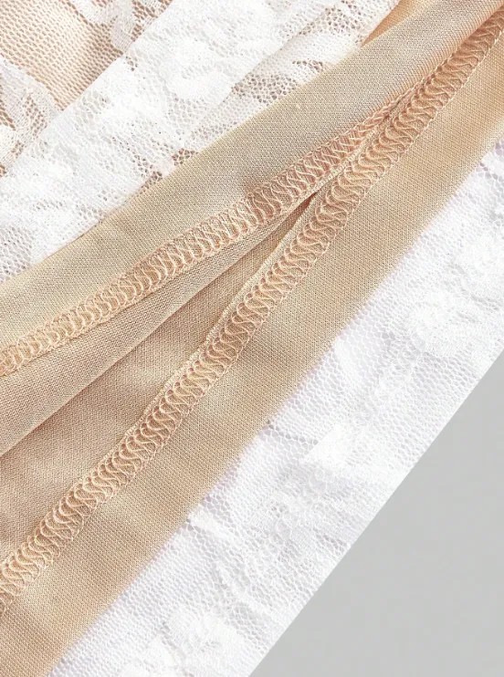 SANDRA LACE OFF-SHOULDER DRESS sold by hitheredarling product image thumbnail 4